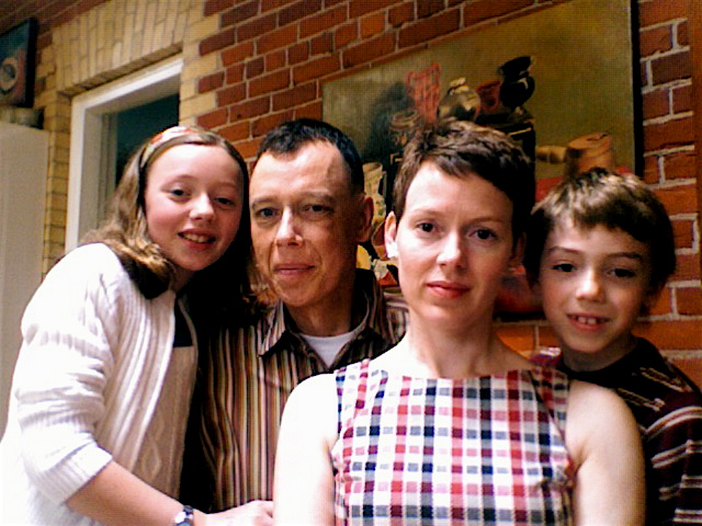 Portrait of Glenn D. Peirson and family