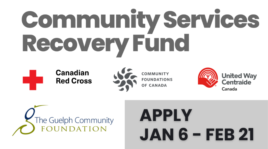 Community Services Recovery Fund: Apply Jan 6 - Feb 21