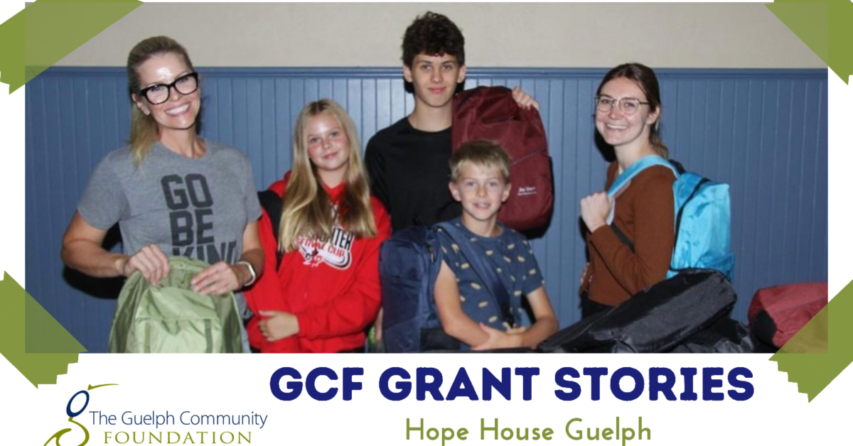 Guelph Community Backpack Project #GCFGrantStories